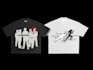 create futuristic y2k cyber grunge t shirt design