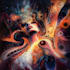 create magical abstract art, psychedelic, surrealism, cubism