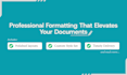 format, design and edit your microsoft word document quickly