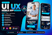 design mobile app UI, website UI and dashboard UI