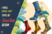 do a unique socks design