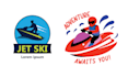 create high quality boat jets ki logo and mascot style