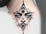 create a neo traditional tattoo design