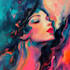 draw a digital abstract art illustration