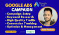 be google ads expert and ads campaign setup manager