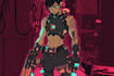 do a cyberpunk anime art