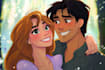 draw couple group portrait in my disney style