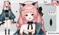 draw and rig 2d vtuber model live2d model character design anime 2d vtuber