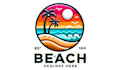 do modern beach logo