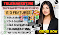 do b2b cold calling, virtual assistance, lead generation, and telemarketing