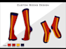create socks design according to your requirement