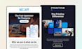 design a professional getresponse email template newsletter
