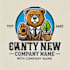 do awesome bear mascot logo design with 1 day delivery