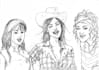 create you pen drawing sketch style illustration