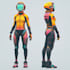 do star wars, game character or sci fi game character art