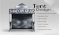 canopy tent roll up banner backdrop