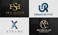 do custom initials or monogram logo designs with creativity