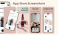 design amazing app store screenshots for ios or android