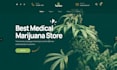 design cannabis website, cbd website, hemp website, weed, and marijuana website