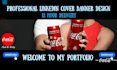 design a professional linkedin cover