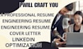 write ats project manager resume, engineering cv, scrum master resume writing