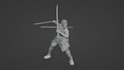make 3d printable model as close as possible to your references