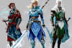 design a dnd character art