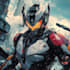 do awesome custom mecha, cyborg and robot character