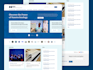 do clean professional web landing page UI UX design figma