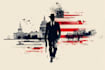 create patriotic and political logo
