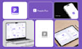 do saas brand design, logo design, tech startup brand identity design