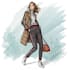 draw a fashion illustration