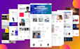 create a professional divi website design with divi theme customization