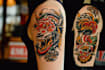 create any design in old school tattoo style