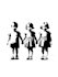 create lineart stencil banksy style