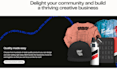 build wix fourth wall website, custom fourth wall website shop setup wix website