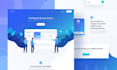 do figma landing page design, website landing page