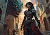 do a wonderful dnd character art with any style backround