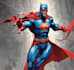 drawing custom superhero character in action