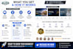 design a modern responsive business website or landing page