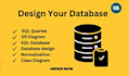 do data modeling, sql, database projects, er diagrams, oracle, mysql, mssql