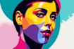 make an unique wpap pop art style
