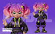do stylized 3d character modeling for animation or game with blender and zbrush