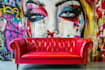 create graffiti pop art canvas designs and murals