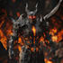 do scary horror creature and fantasy character concept art