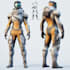 do star wars, game character or sci fi game character art