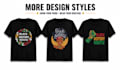 do custom afrocentric t shirt designs for your apparel brand