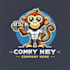 do wonderful monkey mascot logo design with unlimited review