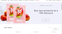 design private label supplement website vitamins health supplement shopify store