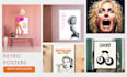 create trendy etsy digital wall art
